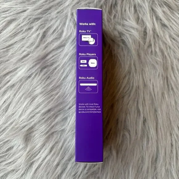 Roku Voice Remote Pro (RC-BR2) with Netflix/Disney+/AppleTV+/PrimeVideo - Picture 4 of 9